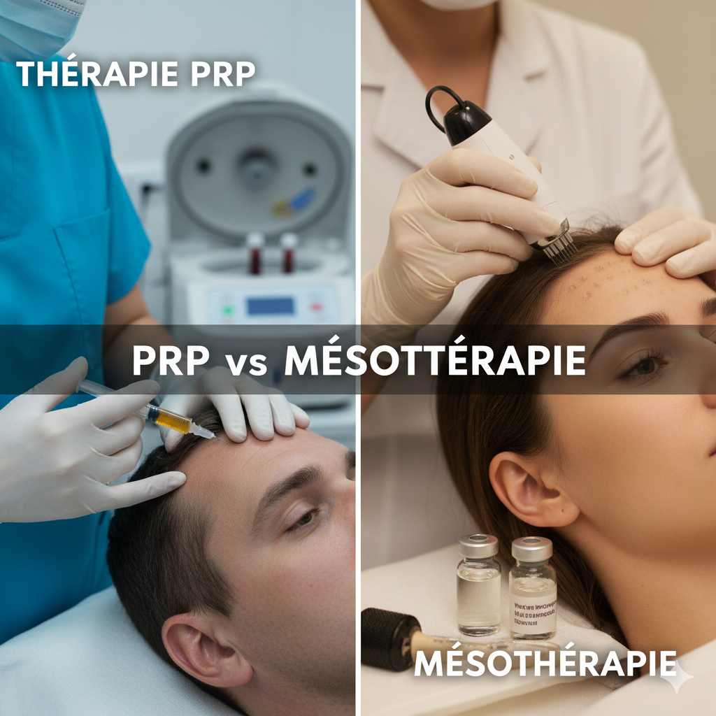 PRP vs Mésothérapie : Quel traitement choisir ?